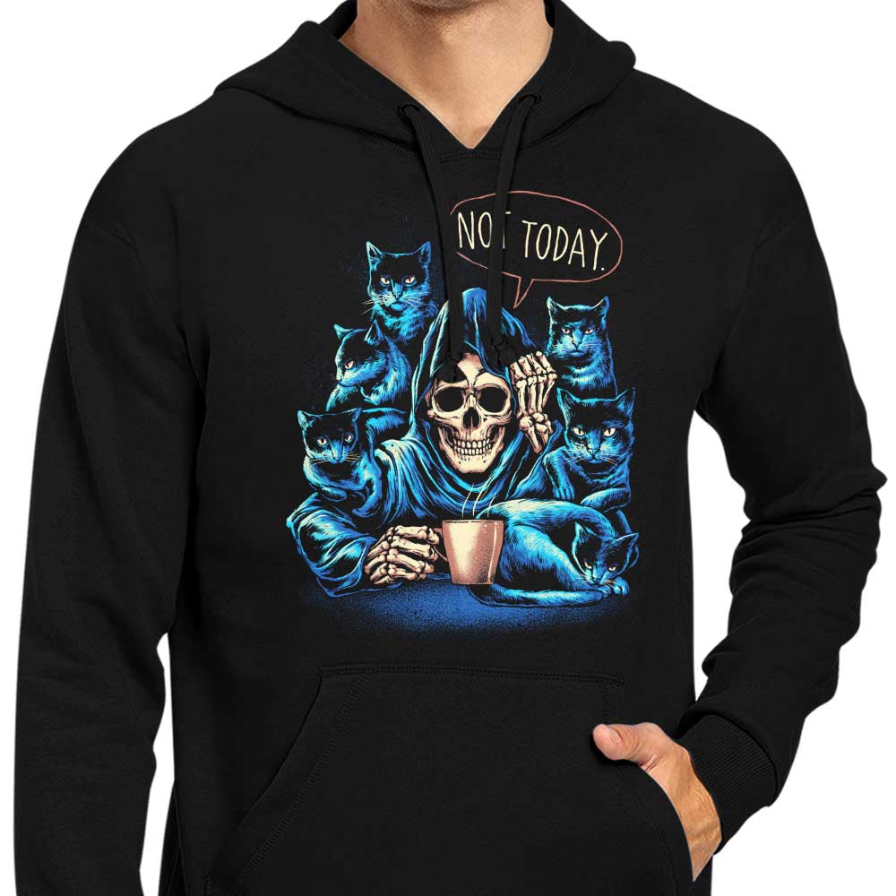 Glitchygorilla's Stylish 'Not Today' Zip Up and Pullover Hoodies