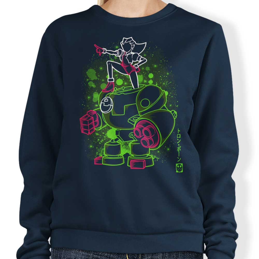 Soulkr's Bonne Power Comfortable Crewneck Sweatshirt in S - 4XL
