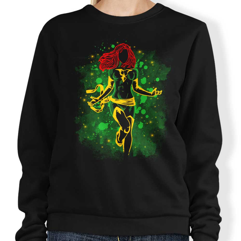Soulkr's Stylish Inked Telepath Crewneck Sweatshirt in S - 4XL Sizes