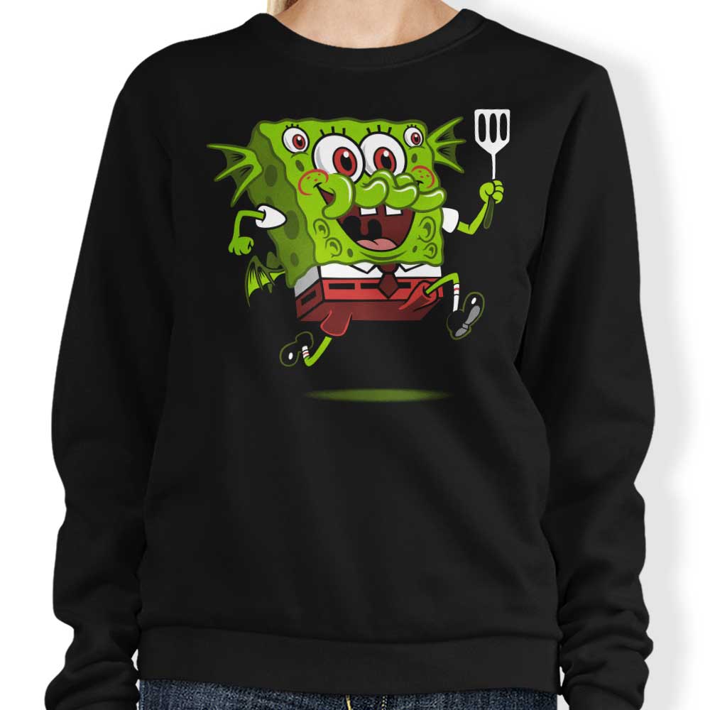 Comfortable Elder Gods Squarepants Crewneck Sweatshirt in S - 4XL Sizes