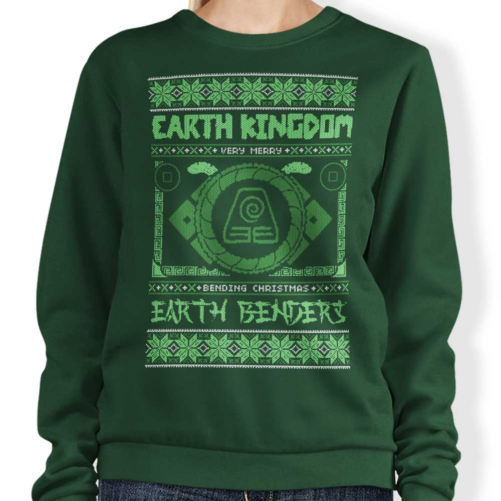Unattractive Earth-themed Crewneck Sweatshirt - A Fashionable Sweater