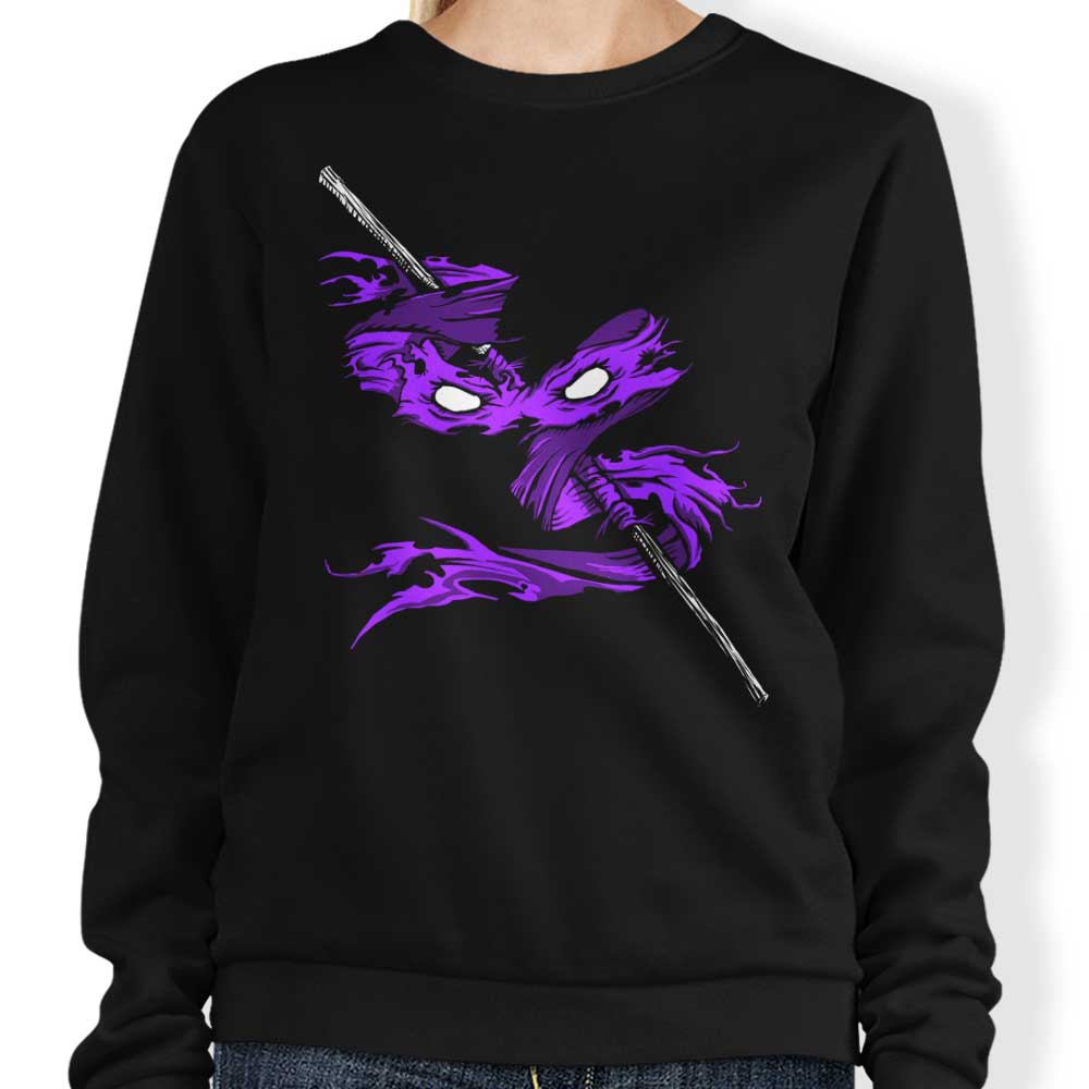 TwistMedia Violet Vengeance Crewneck Sweatshirt for Men and Women