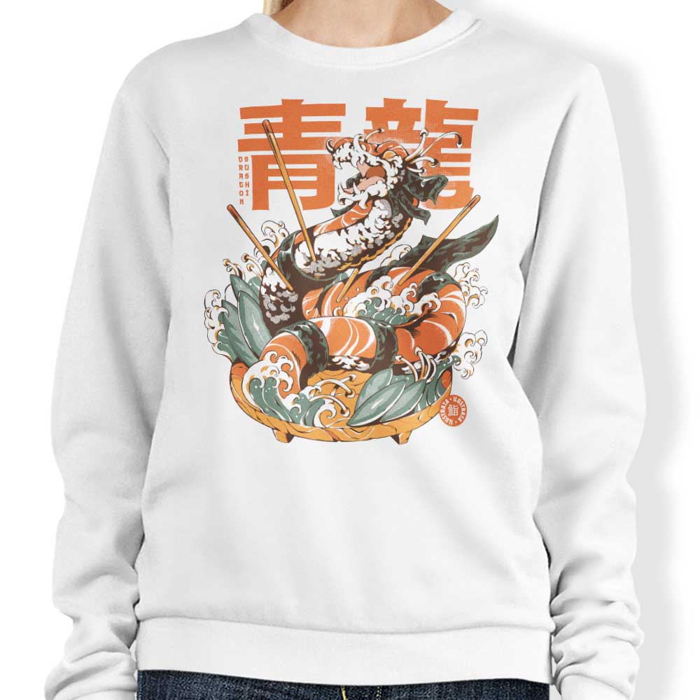 Dragon Sushi Crewneck Sweatshirt - A Fashionable and Comfortable Apparel