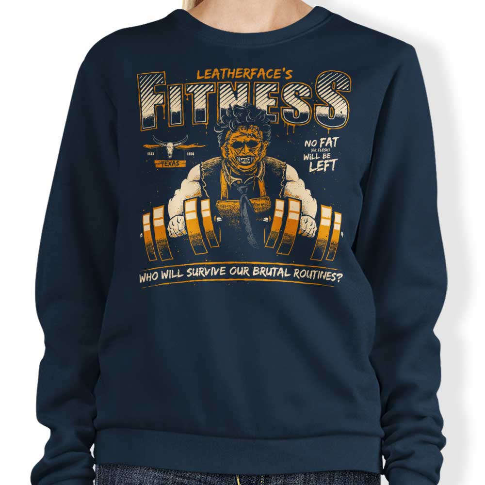 Texas Fitness Crewneck Sweatshirt - Comfortable Apparel for Fitness Enthusiasts