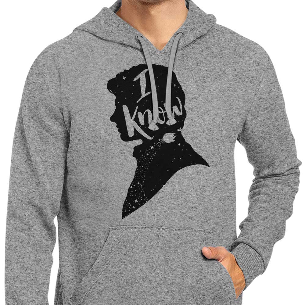 Creative Outpouring 'I Know' Branded Zip Up and Pullover Hoodies