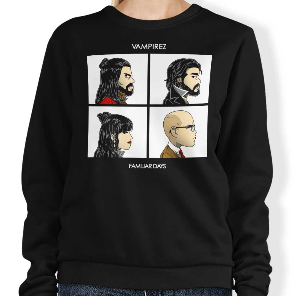 Prime Premne Design - Comfortable Familiar Days Crewneck Sweatshirt