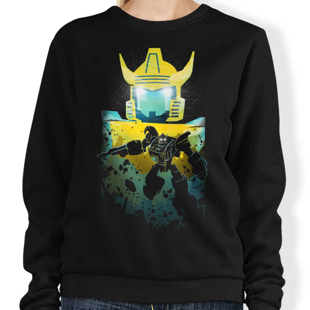Donnie Illustrations' Bumble Landscape Crewneck Sweatshirt in S - 4XL Sizes