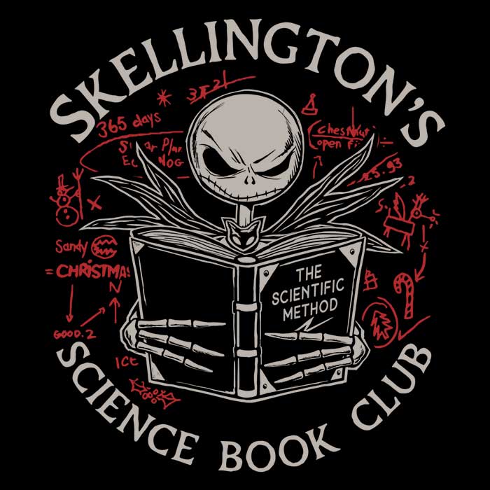 DeepFriedArt's Science Book Club Crewneck Sweatshirt in S - 4XL Sizes
