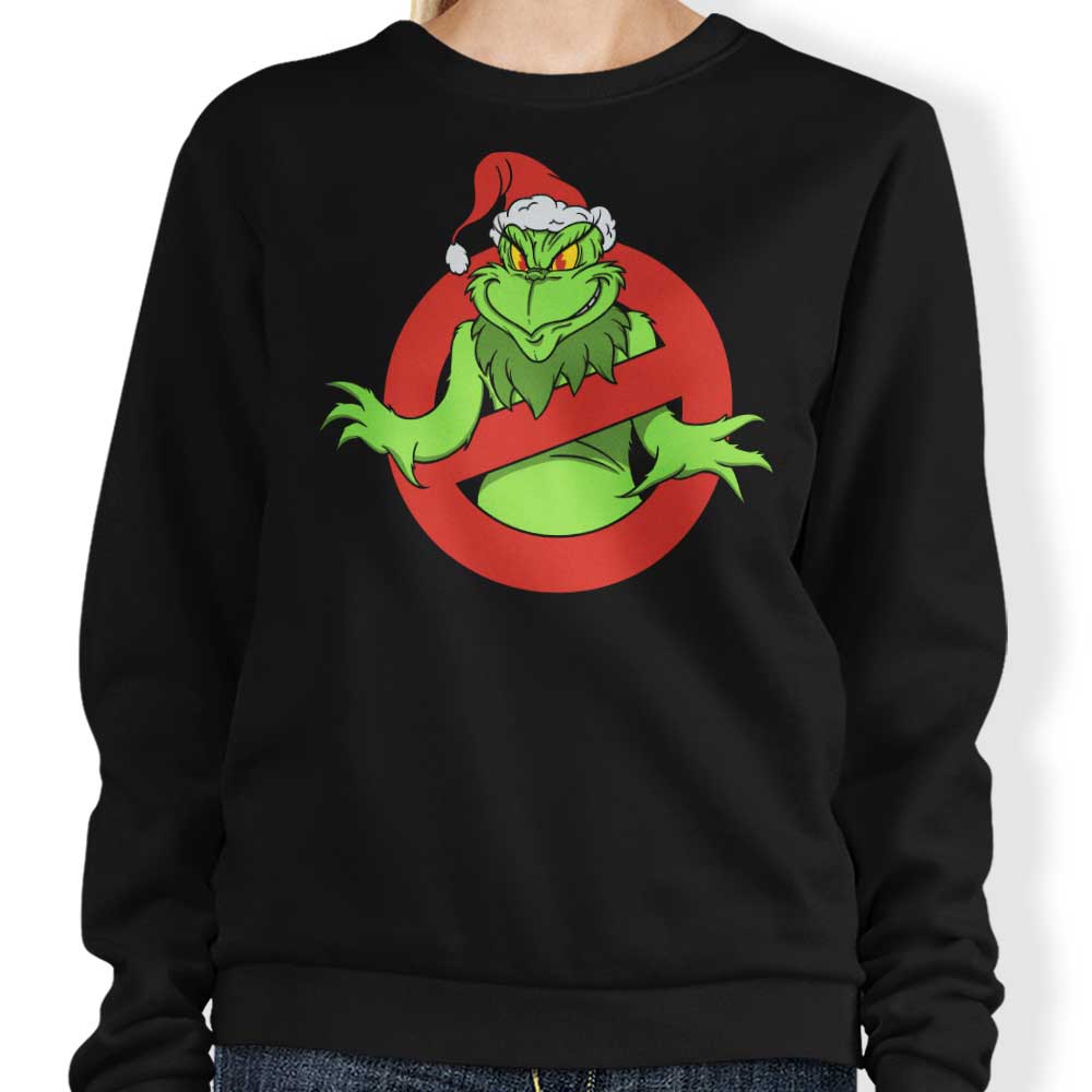 Grinchbusters Crewneck Sweatshirt - Comfortable and Durable Apparel