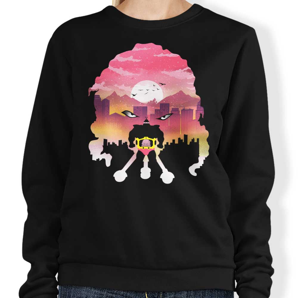 Comfortable Alien Warlord Crewneck Sweatshirt in S - 4XL Sizes