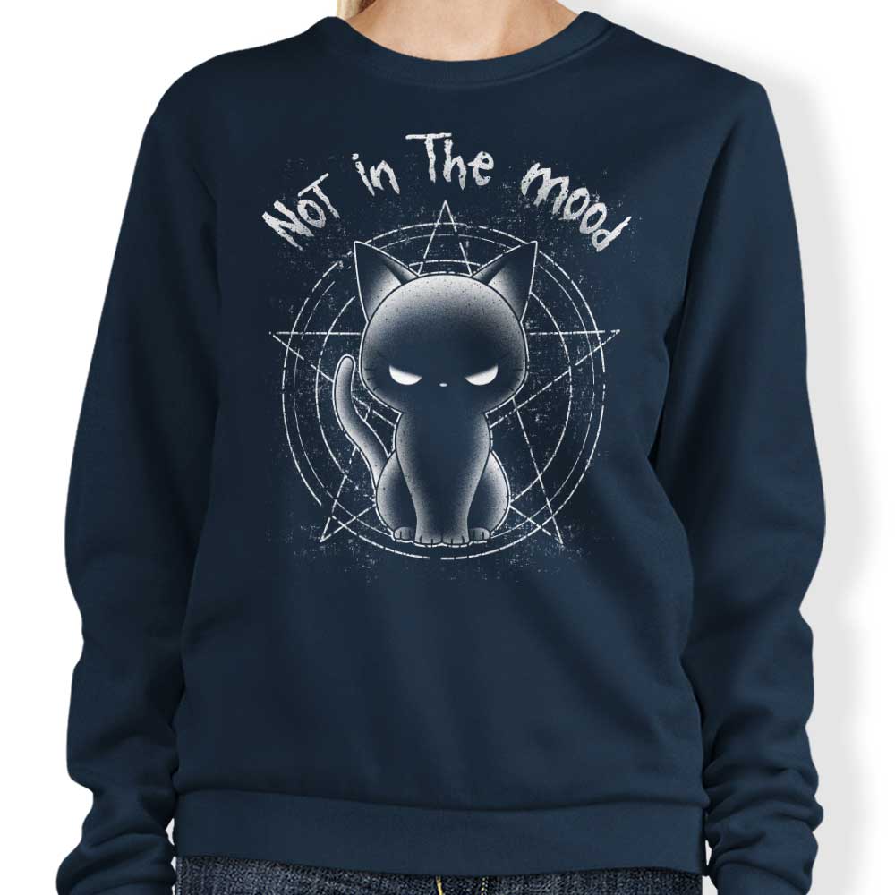 Retro Division's 'Not in the Mood' Comfortable Crewneck Sweatshirt