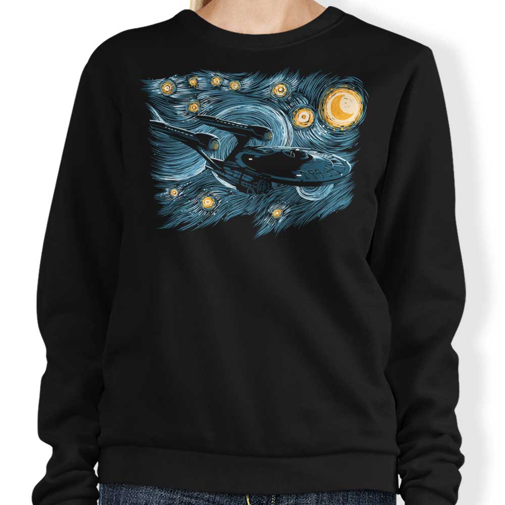 Starry Enterprise Brand Crewneck Sweatshirt for All Sizes