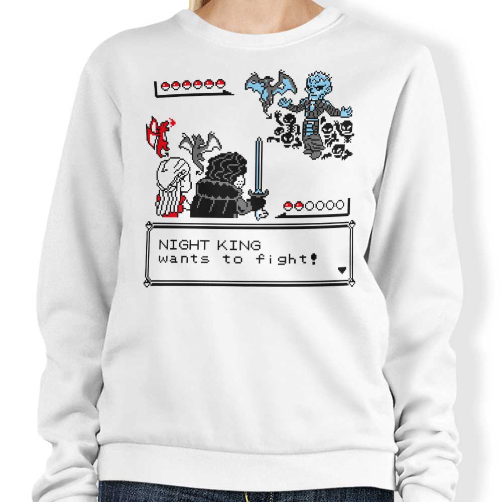 CoD Designs Throne Battle II Crewneck Sweatshirt for All Sizes