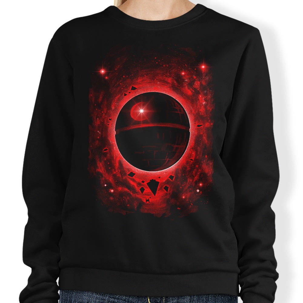 Alemaglia's Unique 'That's No Moon' Sweatshirt