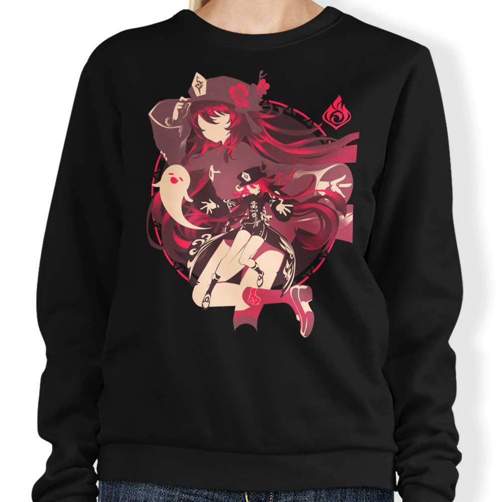 Hypertwenty Fragrance In Thaw Hu Tao Comfortable Crewneck Sweatshirt
