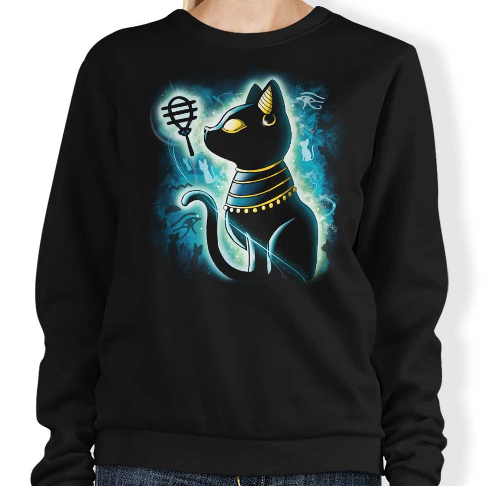 Stylish Bastet Sweatshirt by Vallina84