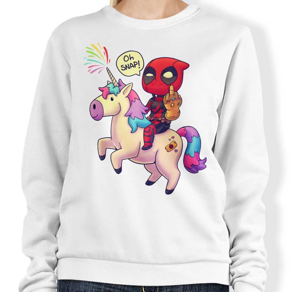 Geekydog Infinity Chimichanga Crewneck Sweatshirt for All Sizes