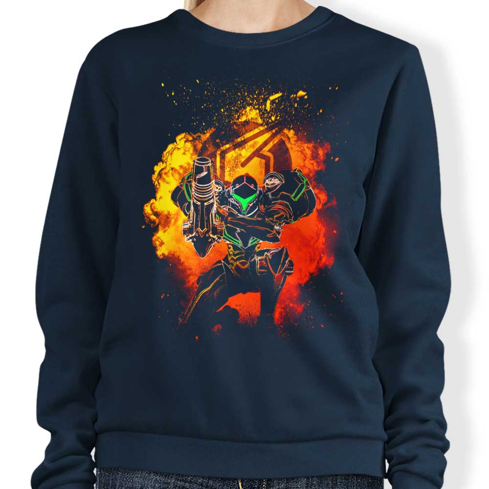 Unique Donnie Illustrations - Soul of Samus Sweatshirt