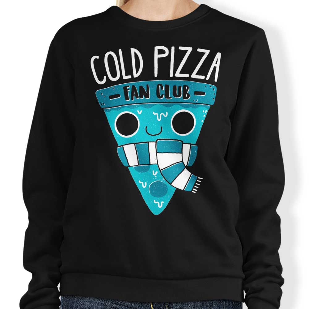 Exclusive Cold Pizza Fan Club Crewneck Sweatshirt for All Sizes