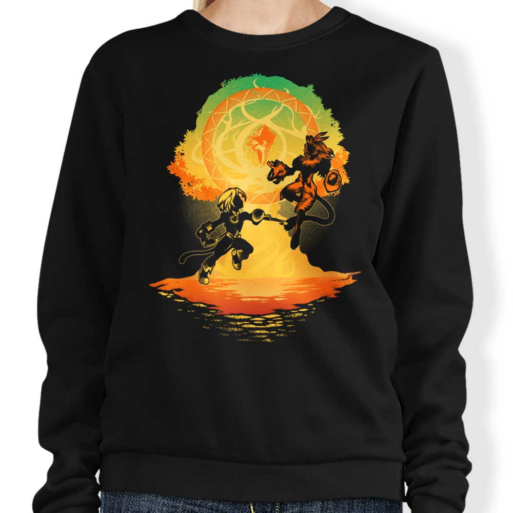 Hypertwenty's Battle of Destiny Crewneck Sweatshirt - Ideal for All-Day Wear