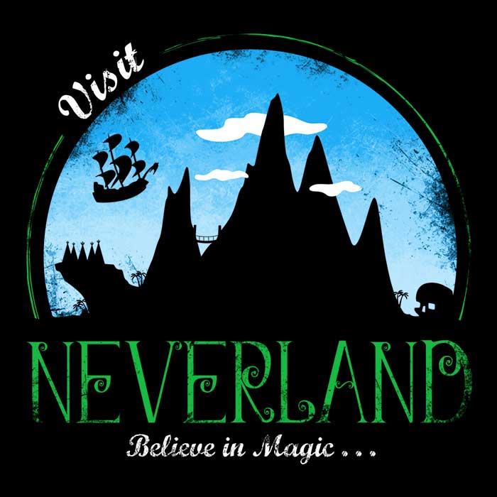 Soulkr's Visit Neverland Crewneck Sweatshirt - Comfortable and Stylish
