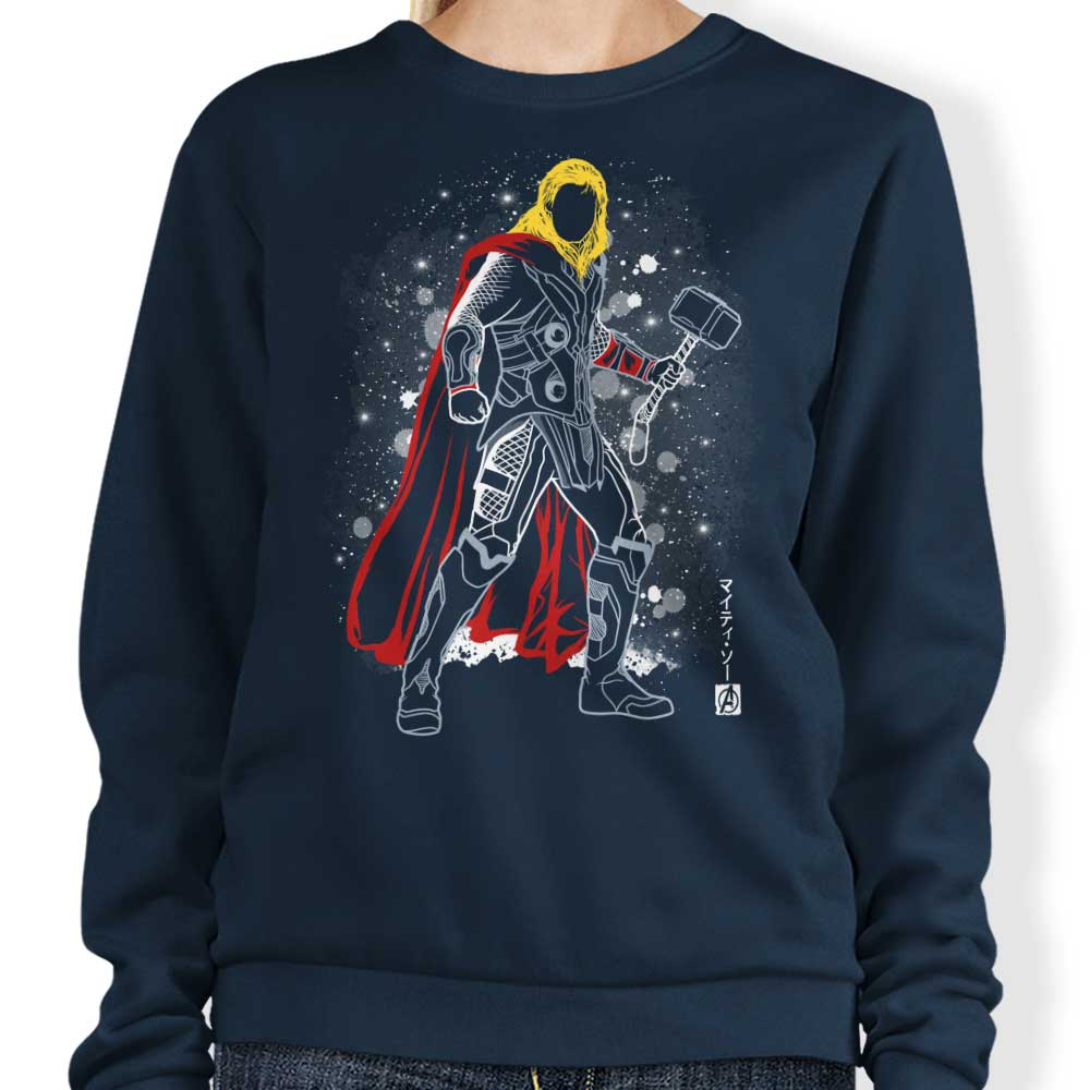 Soulkr's Comfortable Asgardian Crewneck Sweatshirt in S - 4XL