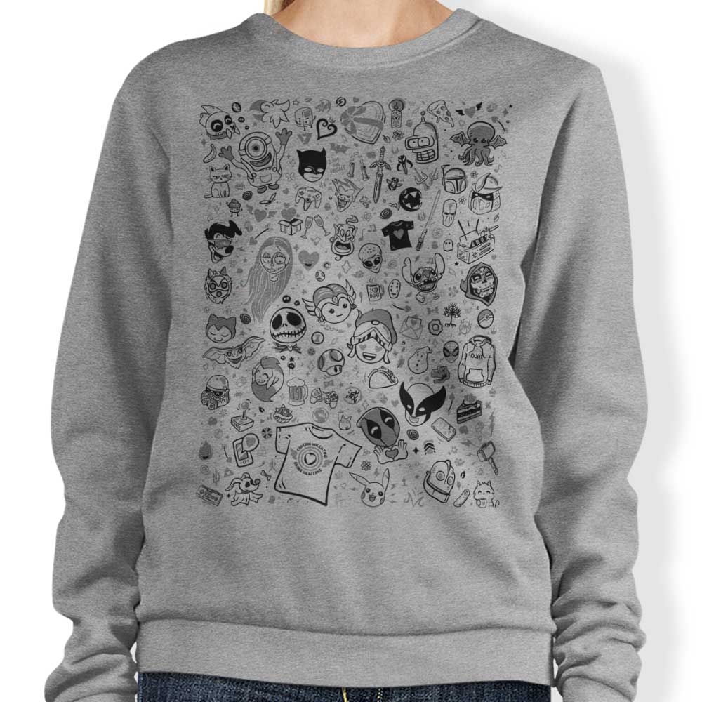 Charming Doodles - Cozy Sweatshirt