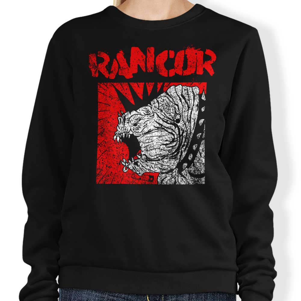 illproxy Punk Rancor Crewneck Sweatshirt for Men and Women