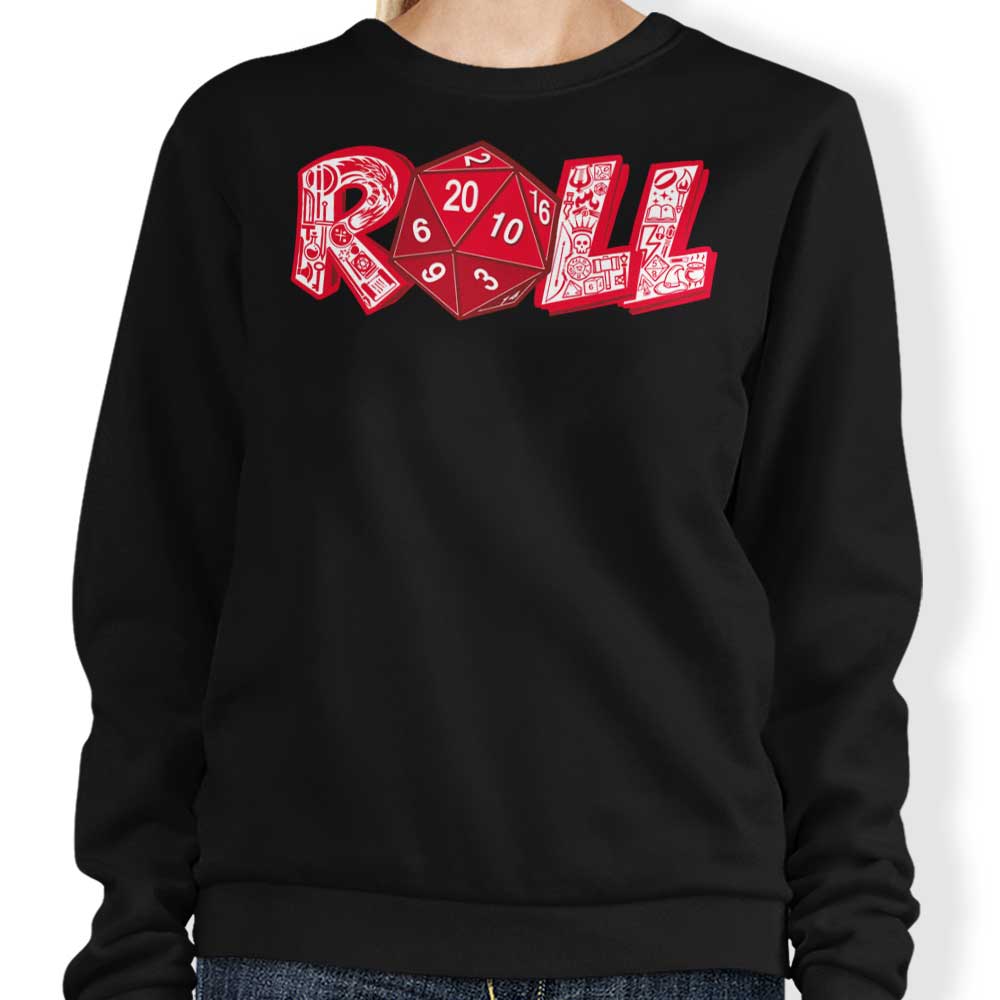 Samiel's Comfortable Roll Crewneck Sweatshirt in S to 4XL Sizes