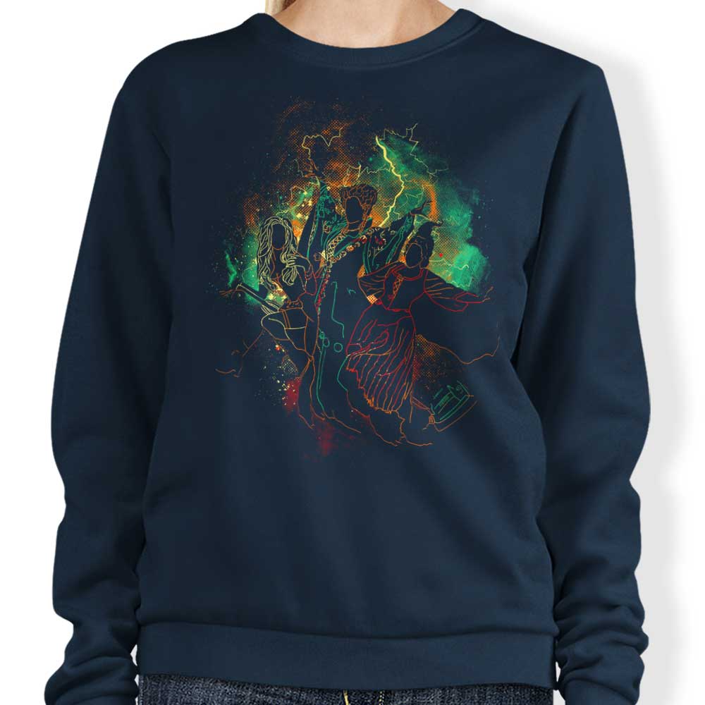 Donnie Illustrations' Sanderson Art Crewneck Sweatshirt - A Fashionable Apparel for All Sizes