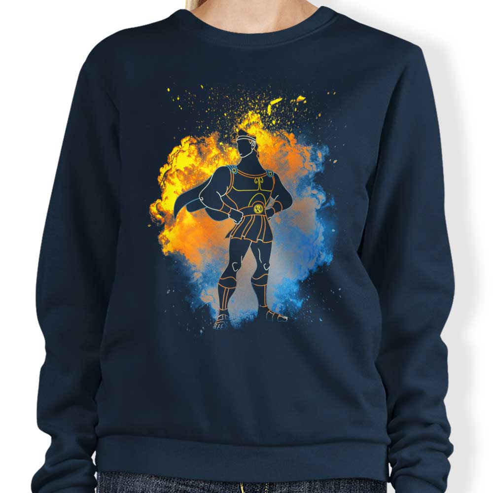 Soul of Olympus Crewneck Sweatshirt - Comfortable and Stylish Apparel