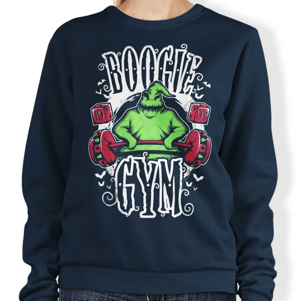 Soulkr's Oogie's Fitness Crewneck Sweatshirt for Workout Enthusiasts