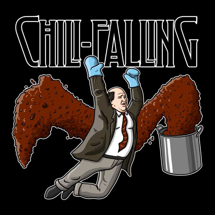 MarianoSan's Chili Falling Comfortable Crewneck Sweatshirt in S - 4XL Sizes