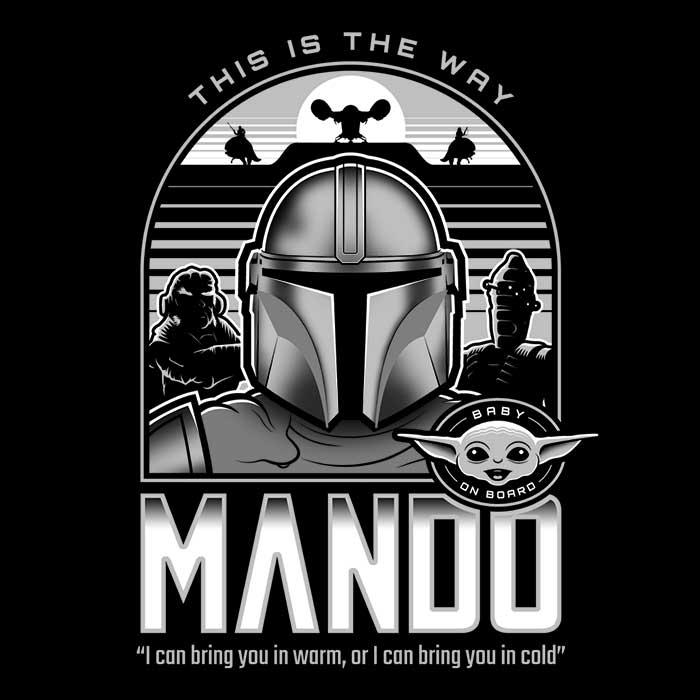 Stationjack's Mando and Friends Crewneck Sweatshirt - Available in S to 4XL Sizes