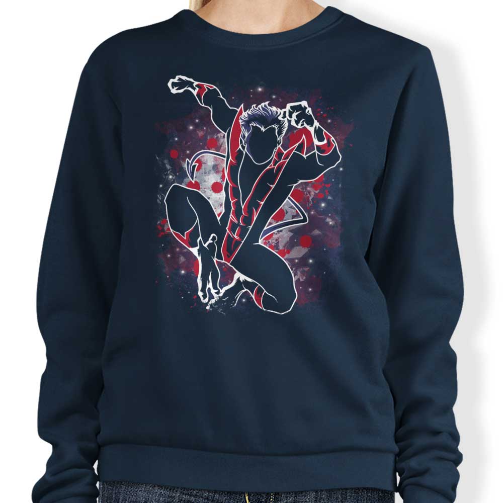 Inked Teleportation Crewneck Sweatshirt for Men and Women