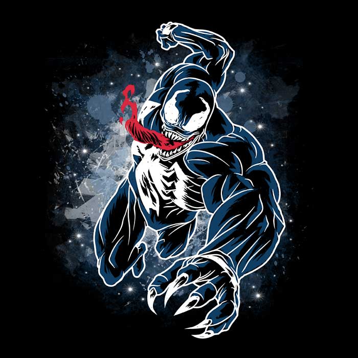 Soulkr Inked Symbiote Crewneck Sweatshirt for Men and Women