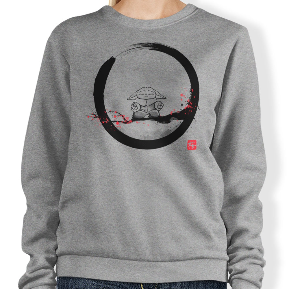 The Zen Kid Crewneck Sweatshirt - Comfortable Retro Division Apparel
