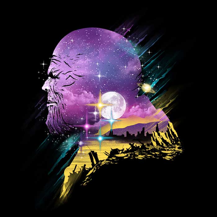 Dandingeroz Galactic Titan Comfortable Crewneck Sweatshirt in S - 4XL