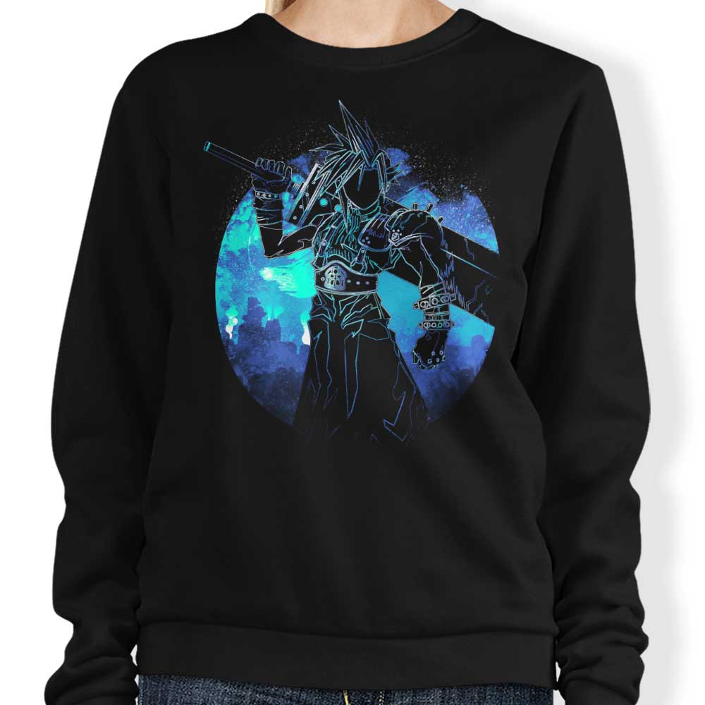 Donnie Illustrations Omni Slash Orb Crewneck Sweatshirt in S - 4XL Sizes