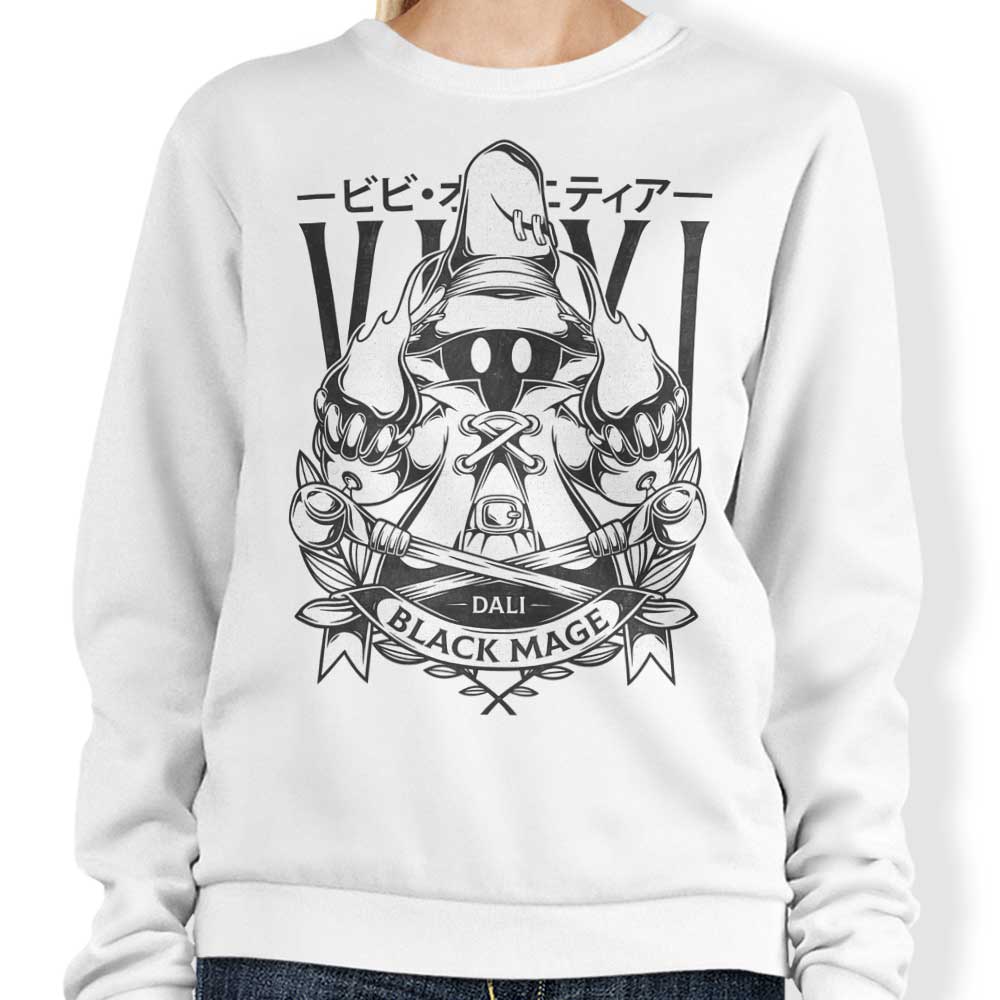 Enchanting Little Black Sweatshirt - A Magic Piece