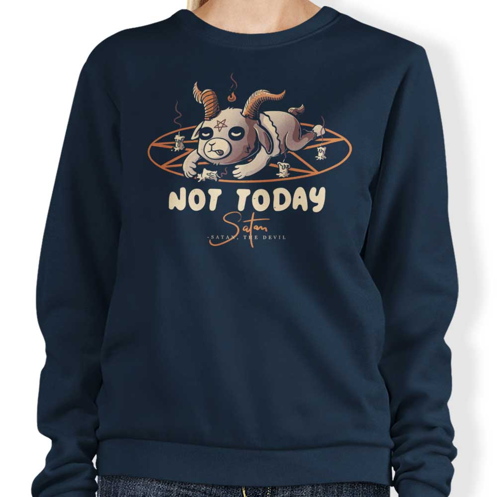 Eerie 'From the Devil' Crewneck Sweatshirt for All Sizes