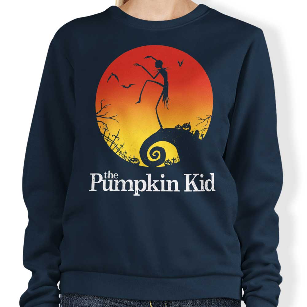 The Pumpkin Kid Crewneck Sweatshirt for Comfortable Wear
