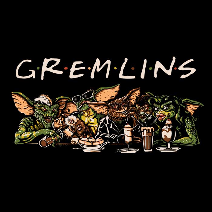 GoodIdeaRyan's Crewneck Sweatshirt Featuring the Gremlins Design