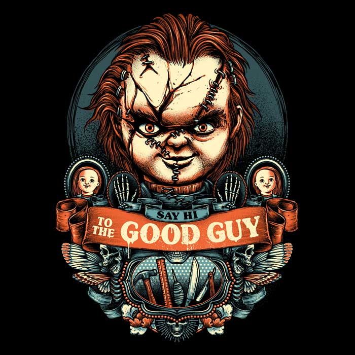 Say Hello to the Nice Guy - Glitchygorilla Crewneck Sweatshirt for Casual Wear