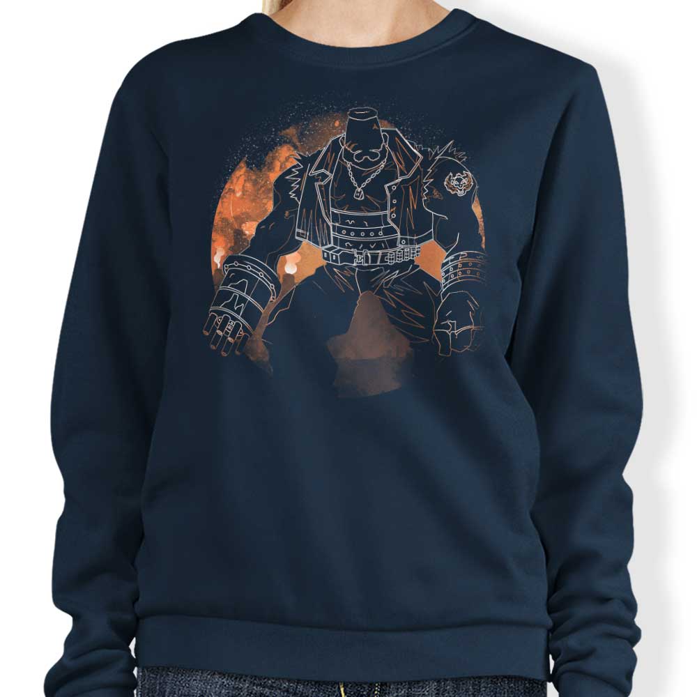 Donnie Illustrations' Catastrophe Orb Crewneck Sweatshirt in S - 4XL