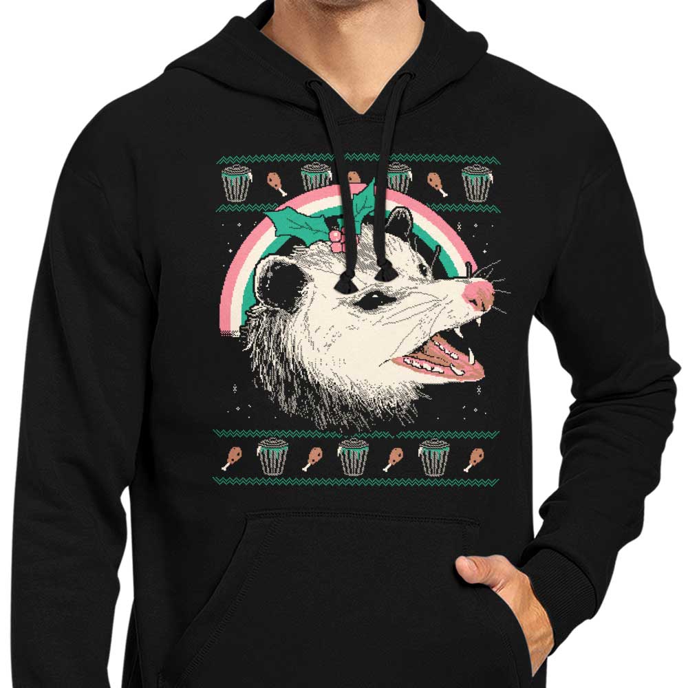 Hillary White's Trash the Halls Comfortable Zip-Up & Pullover Hoodies