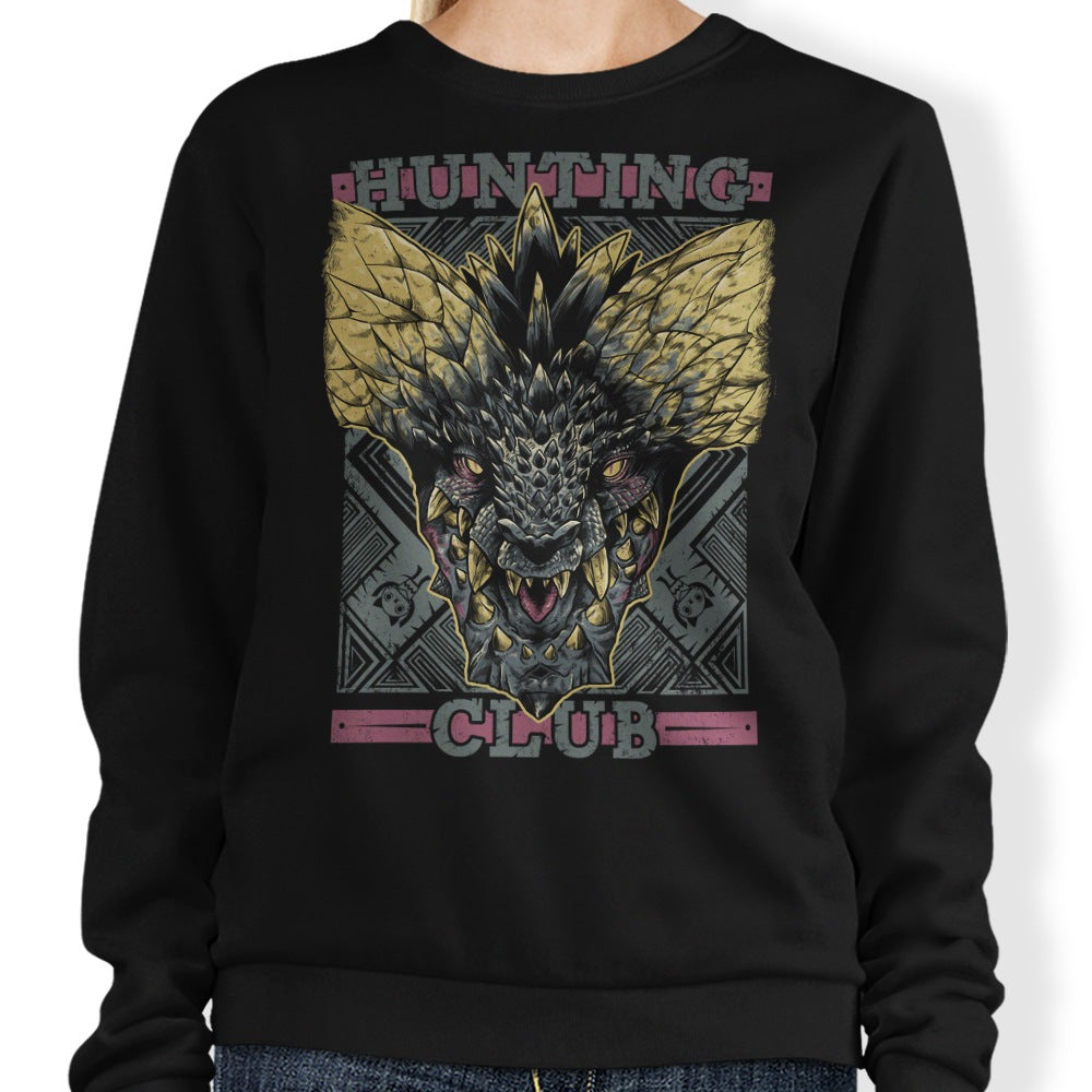 Adam Works' Hunting Club Nergigante Stylish Sweatshirt