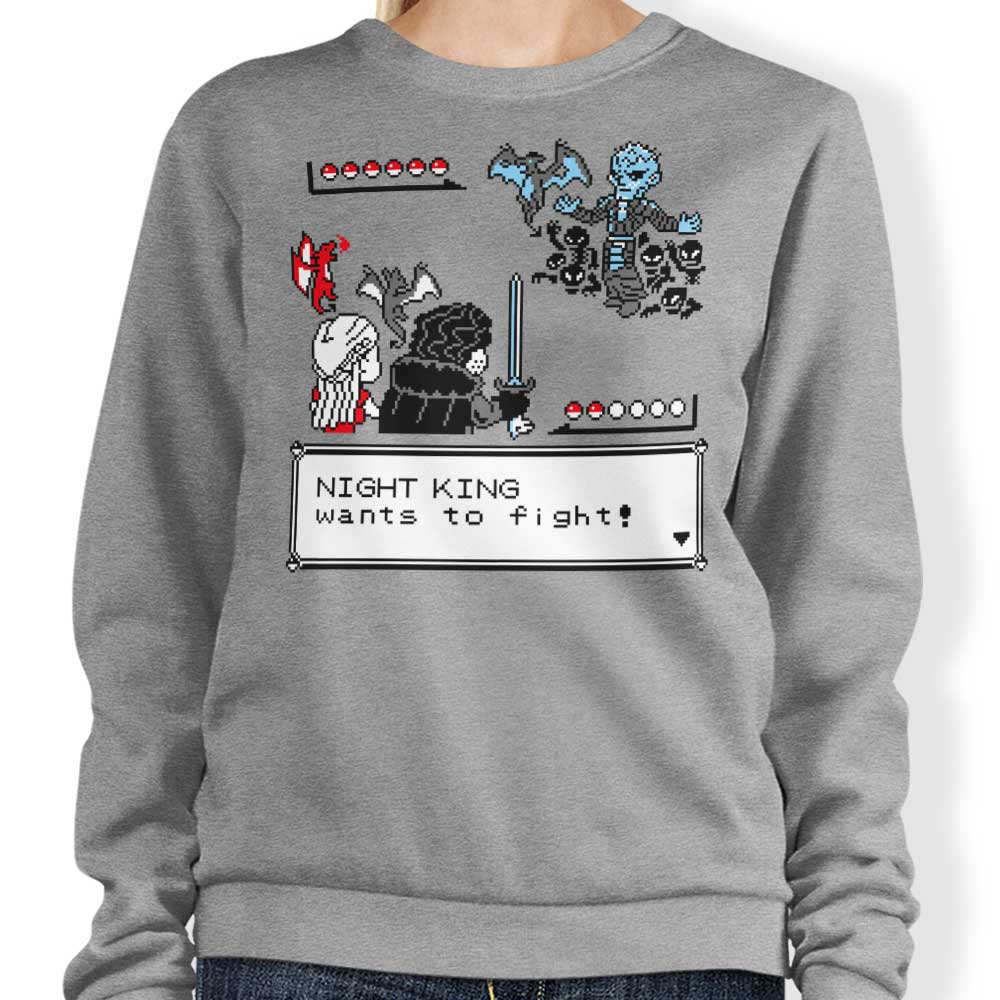CoD Designs Throne Battle II Crewneck Sweatshirt for All Sizes