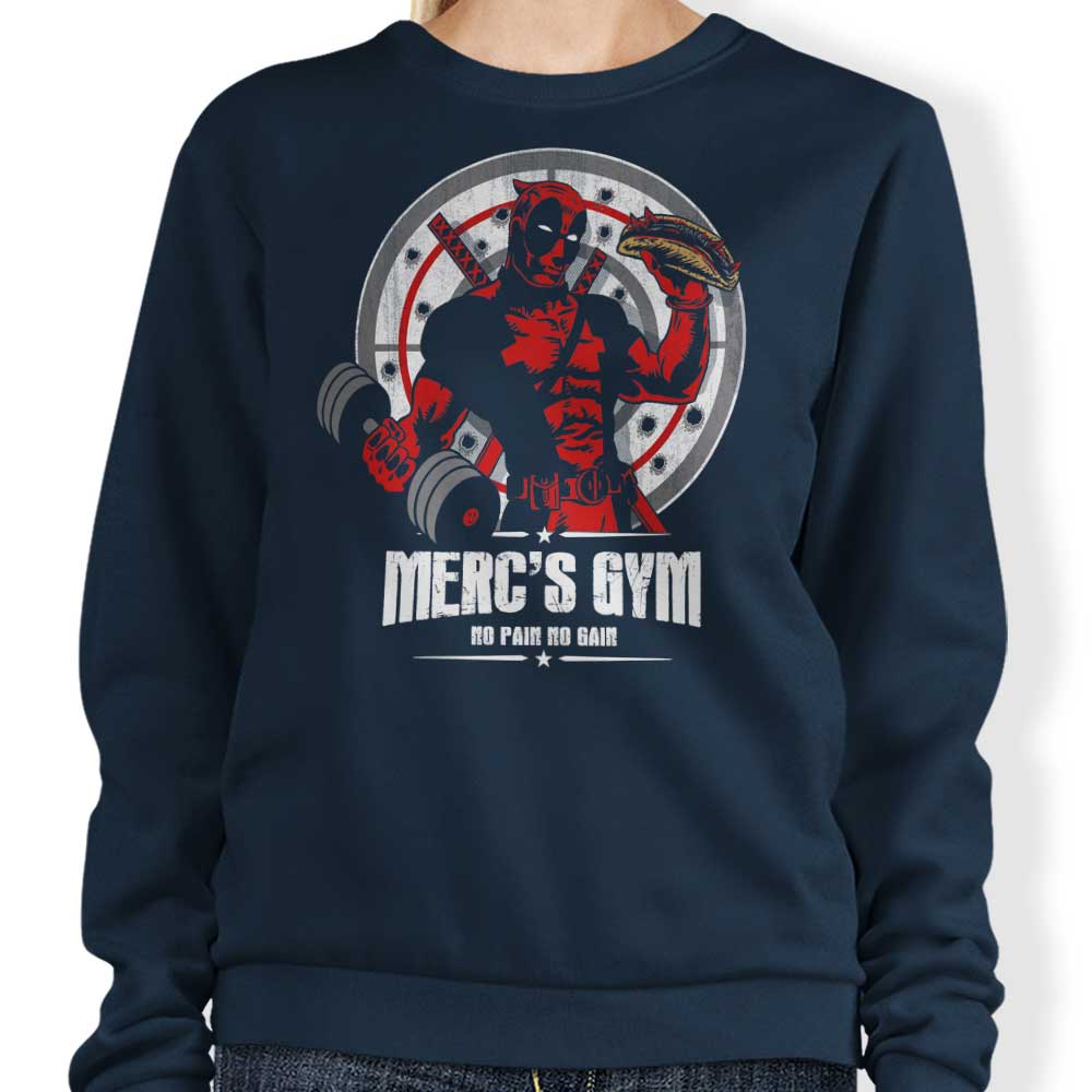 Ddjvigo's Merc's Gym Comfortable Crewneck Sweatshirt S - 4XL