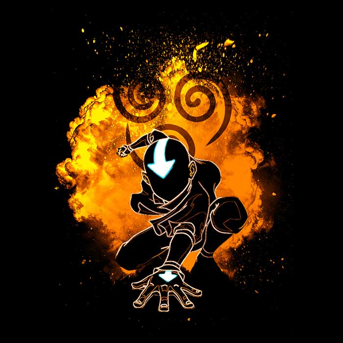 Aang's Spirit Crewneck Sweatshirt - A Donnie Illustrations Creation